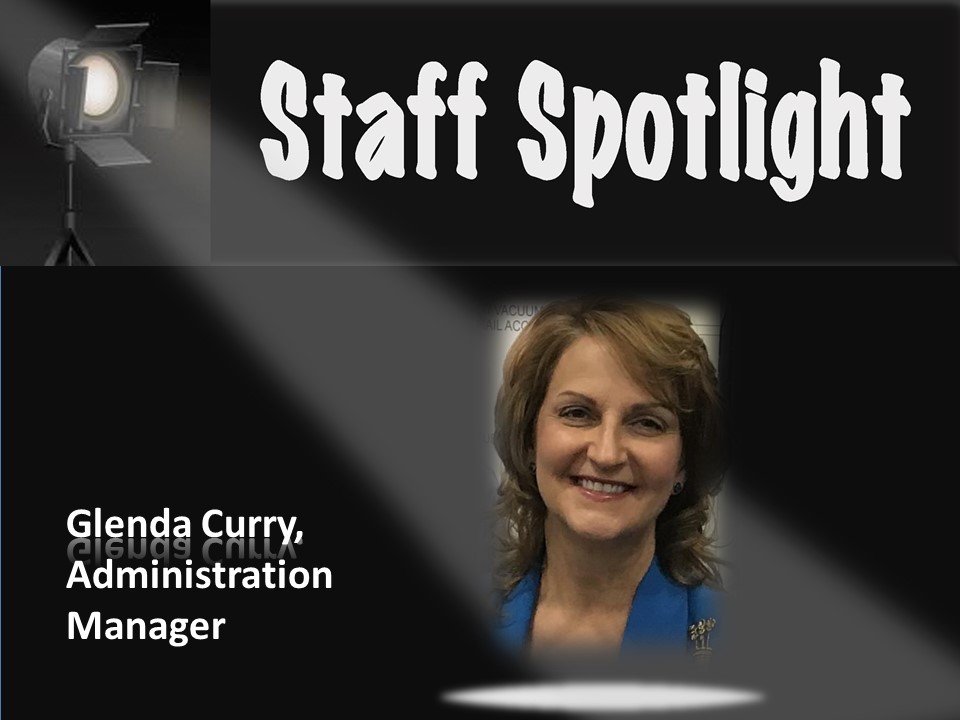 D25  Staff Spotlight – Glenda Curry, Administration Manager
