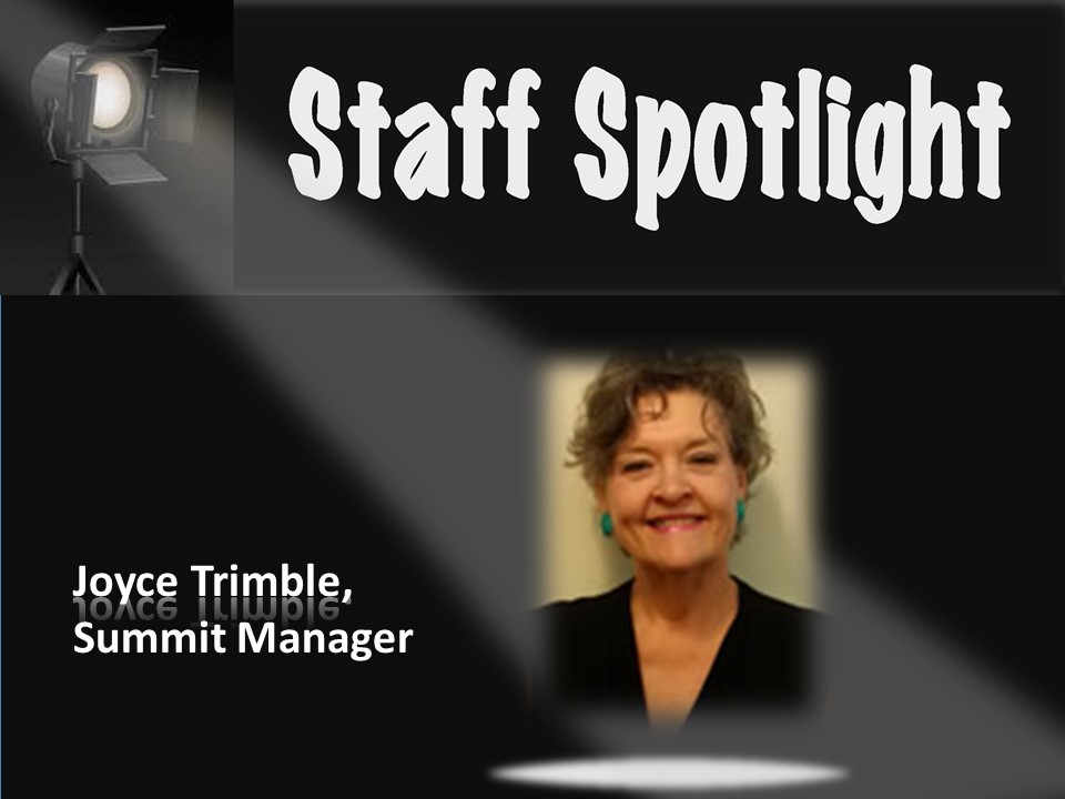 Staff spotlight – Joyce Trimble